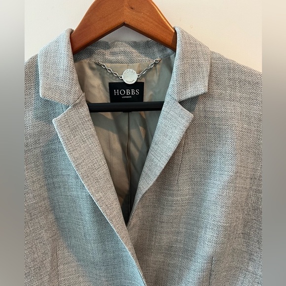HOBBS Of London Grey Wool Blazer Jacket - Picture 4 of 16